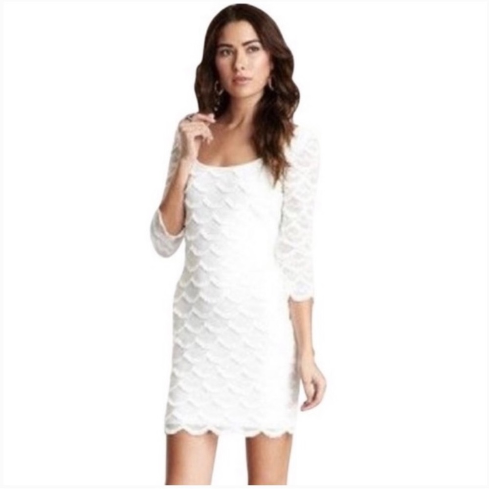 Guess “Kira” Dress in Ivory,  Size 4 - NWT